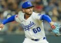 A ex -prospecta do Royals do A contra o Kansas City