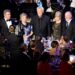 Christopher Knight, da esquerda, Eve Plumb, Barry Williams, Maureen McCormick e Mike Lookinland