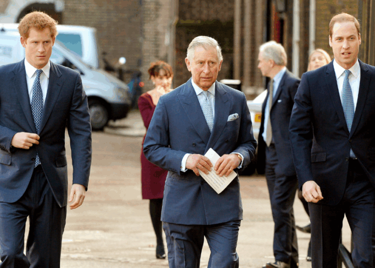 A forte opinião do príncipe William sobre a reunião de Harry com Charles