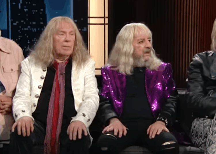 A reunião de Spinal Tap em 'Kimmel' veio com uma queima de Trump apontada