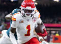 Andy Reid atualiza Situações de Xavier Worthy, Jalen Royals