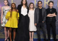 Angelina Jolie compartilha um momento doce com os filhos no set