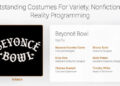 Apesar de vencer seu primeiro Emmy, Beyoncé foi uma cerimônia sem show