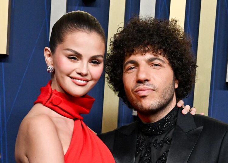 As estrelas de Selena Gomez e o jantar de ensaio de Benny Blanco
