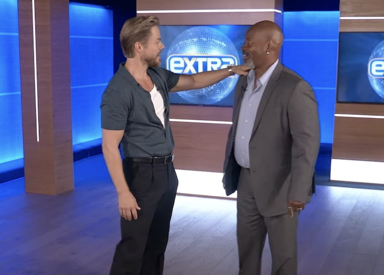 Assista a surpresa especial 'extra' de Derek Hough de seu primeiro professor de dança!