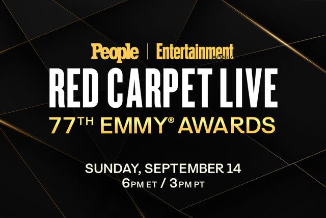 Assista ao show de tapete vermelho ao vivo da People & Entertainment Weekly no 77º Emmys