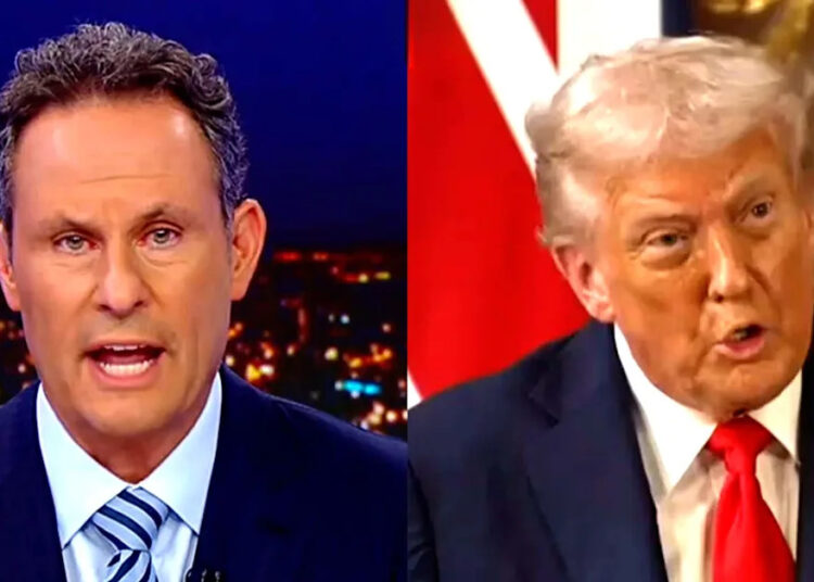 Brian Kilmeade, da Fox, o anfitrião de Blump Rants em Jimmy Kimmel sendo 'demitido' por 'falta de talento'