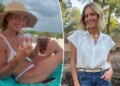 Candace Cameron Bure exclui a foto do maiô sobre a vergonha do corpo on -line