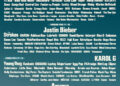 Coachella pede Sabrina, Bieber, Karol G