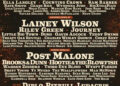 Cody Johnson, Lainey Wilson e Post Malone para a manchete 2026 Stagecoach Festival
