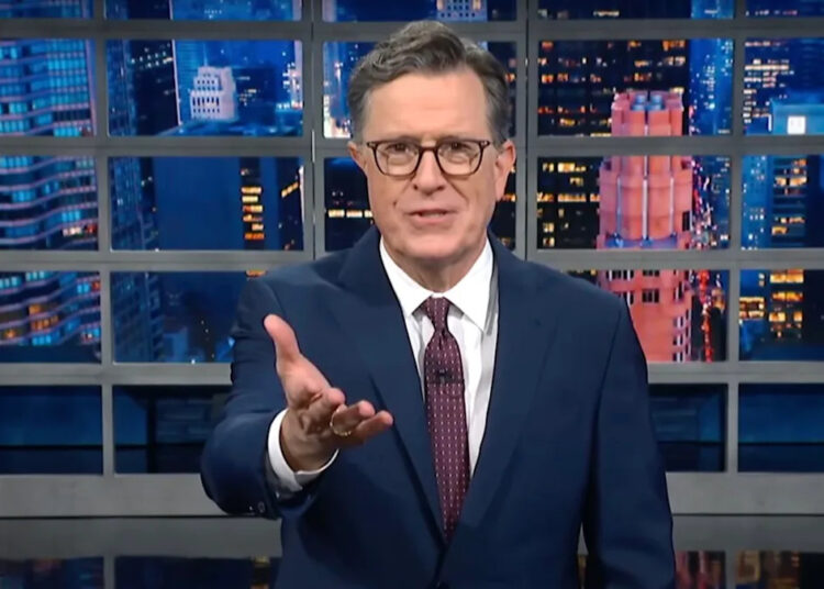 Colbert celebra ser 'Only Mártir' da noite após o retorno do ABC de Kimmel