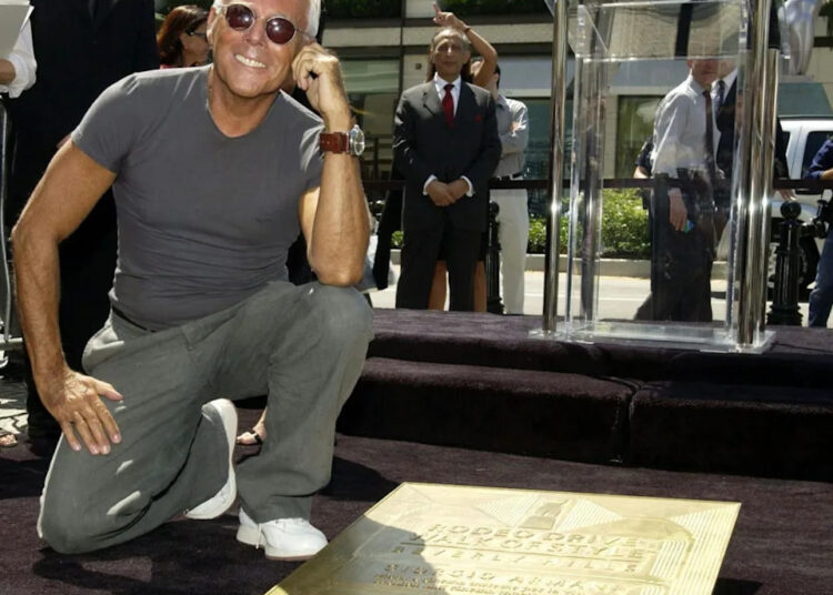 Como Giorgio Armani dominou a arte de usar as estrelas de Hollywood para vender roupas para as massas