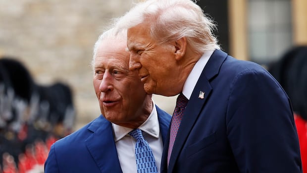 Como os discursos de visita de estado de Donald Trump e rei Charles compararam