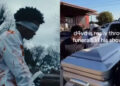 D4VD: Os fãs atordoados quando o D4VD se apresenta com caixão, mostra o corpo morto no tronco em um novo videoclipe