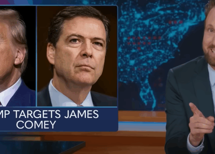 'Daily Show' encontra uma reviravolta da fortuna para James Comey em meio a um empurrão de acusação de Trump
