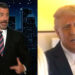 Desantador Jimmy Kimmel sai balançando em Trump em monólogo triunfante