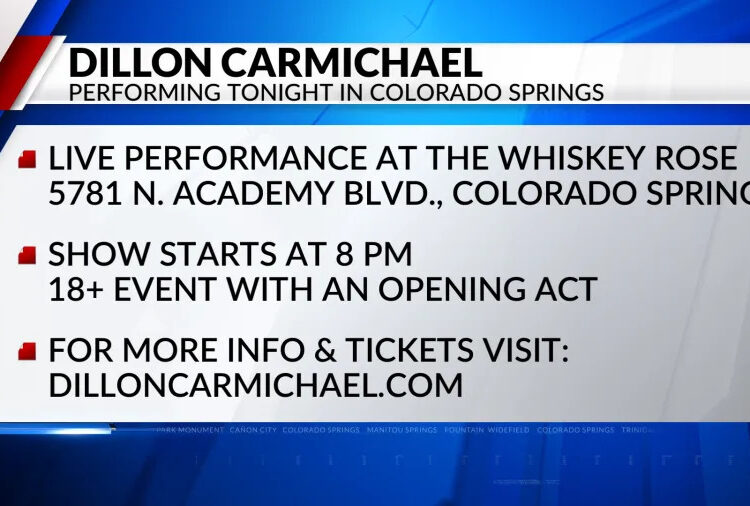 Dillon Carmichael toca no Whisky Rose