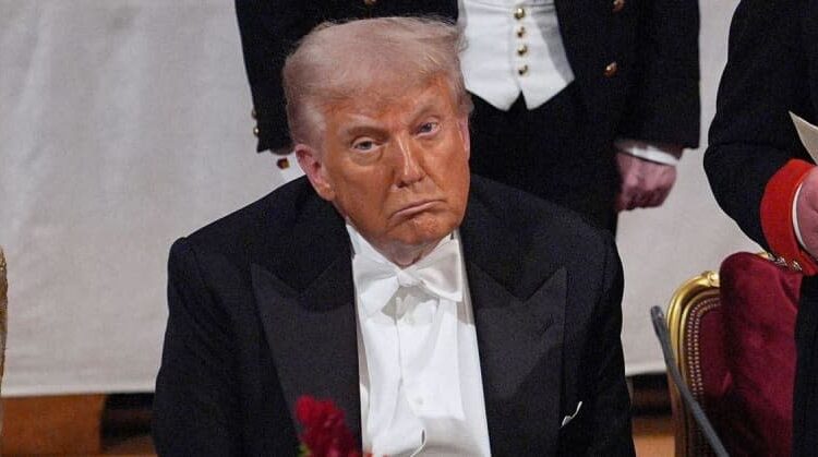 Donald Trump deixou a família real 'desgostosa' com o estado de seu quarto no Castelo de Windsor - 'Havia caixas de viagem, bronzeado falso e spray de cabelo em todos os lugares'