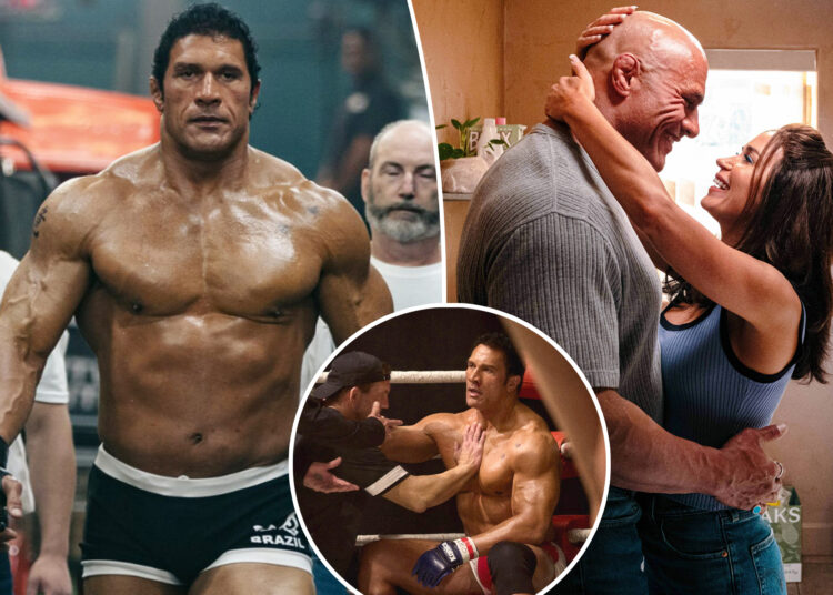Dwayne 'The Rock' Johnson Guns para Oscar em Sleepy 'Smashing Machine'