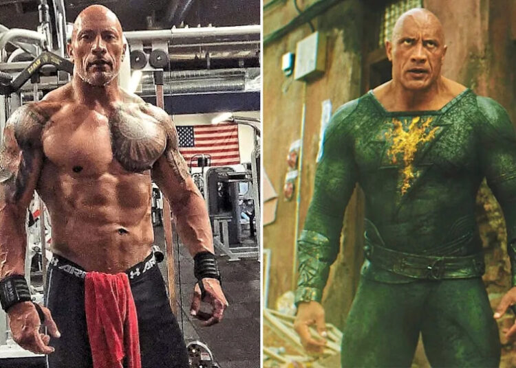 Dwayne 'The Rock' Johnson 'aproveitando esta nova jornada' em meio à transformação física para o papel