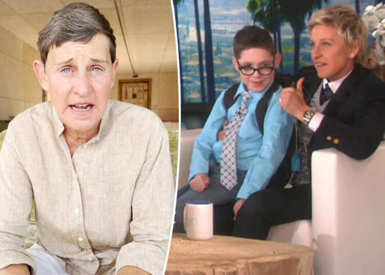Ellen DeGeneres lamenta 'namorado' Tayt após sua morte aos 19 anos