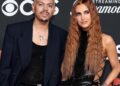 Entrevista do tapete vermelho de Ashlee Simpson em Evan Ross
