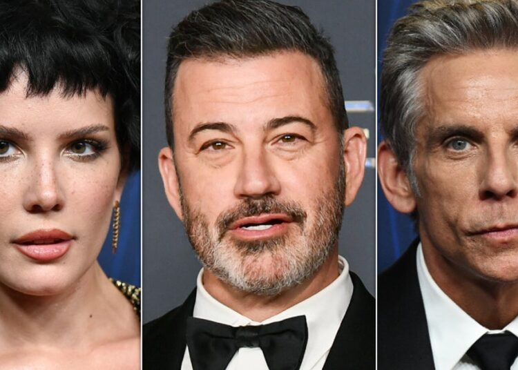 Estrelas entram em erupção sobre a suspensão de choque de Jimmy Kimmel