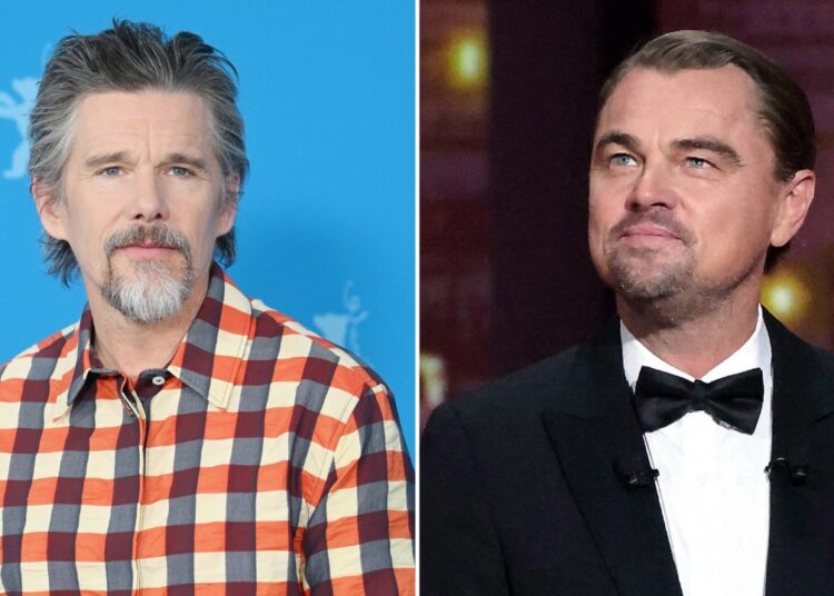 Ethan Hawke feliz por ter perdido o papel 'Titanic' que transformou Leonardo DiCaprio em 'Af *** ing Beatle' - Star Magazine