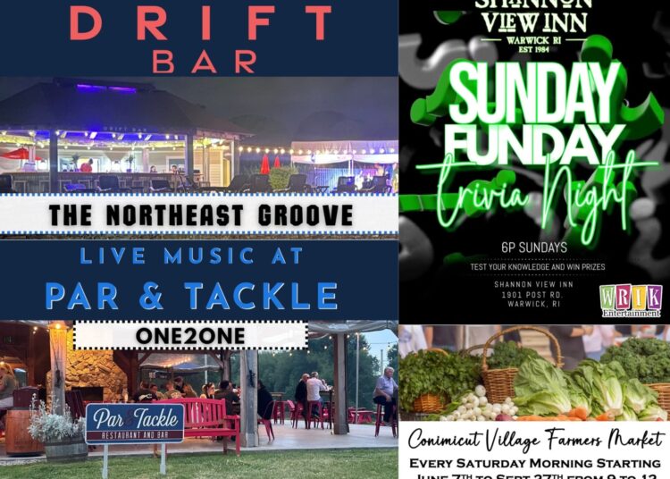 Eventos de fim de semana de Warwick, 5 de setembro: Trivia, música