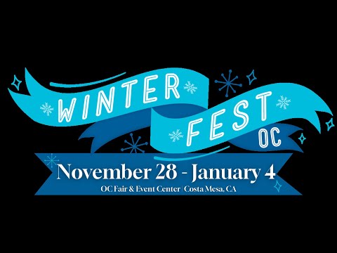 Experimente a magia dos feriados no Winter Fest OC