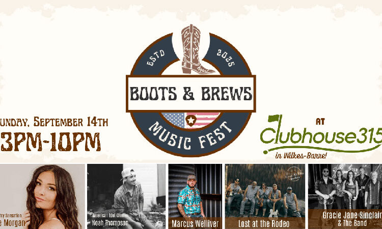 Fest de Música Boots & Brews | Wilkes-Barre, PA
