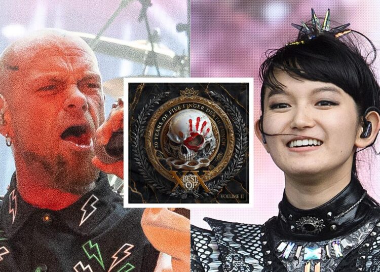 Five Finger Death Punch acabou de lançar uma nova colaboração com Babymetal