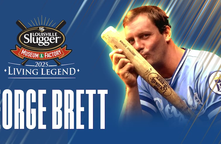 O Louisville Slugger Museum and Factory homenageará o Kansas City Royals Great George Brett ...