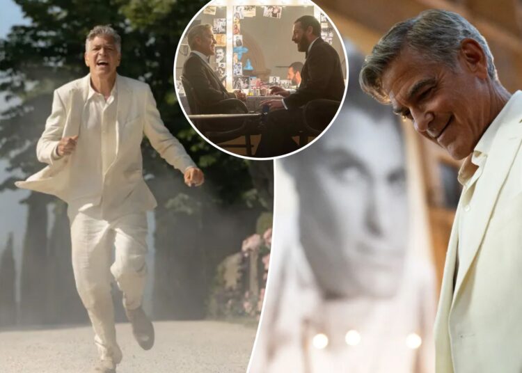 George Clooney Navel-Gazes em uma sátira de Hollywood branda