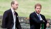 Príncipe William e Harry vieram à igreja juntos