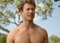 Glen Powell coloca um maciço traje muscular, os fãs acham que é ai