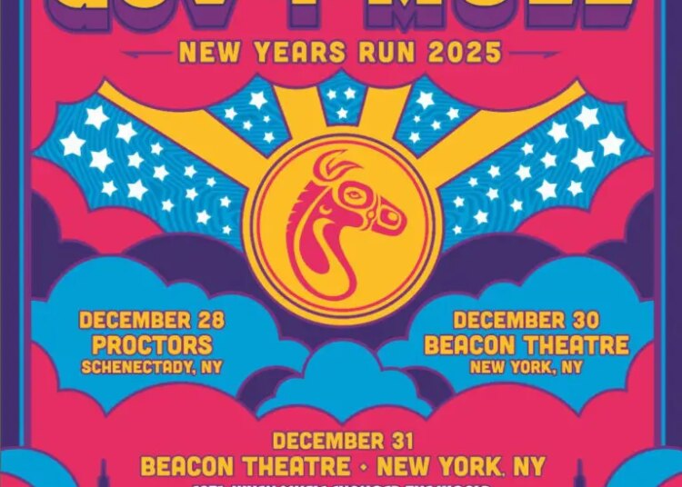 Gov't Mule Ano Novo 2025 Detalhes do concerto revelados