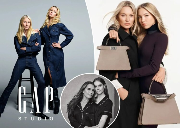 Gwyneth Paltrow, Apple Martin VIPs mais recentes para anúncios mamães e me-me