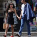 Harry Styles e Zoë Kravitz saem em Roma depois de conhecer Lenny Kravitz na cidade de Nova York