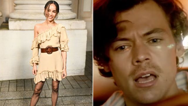 Harry Styles pode ficar com o coração partido no romance de Zoe Kravitz se 'muito apegado', reivindicações de origem