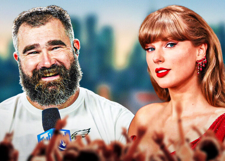 Jason Kelce diz à NBA Star que ele tem que esperar para conhecer Taylor Swift