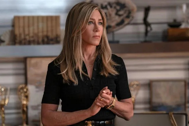 Jennifer Aniston admite que "definitivamente algum espelhamento está acontecendo" entre sua vida e seu personagem em "The Morning Show" (exclusivo)