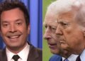 Jimmy Fallon Zings Trump na Inglaterra com um Jolly Good Epstein Jab