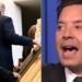 Jimmy Fallon monta alegremente Donald Trump sobre a escada rolante Snafu