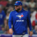John Schneider, de Blue Jays, ejetou no sexto turno vs. Royals
