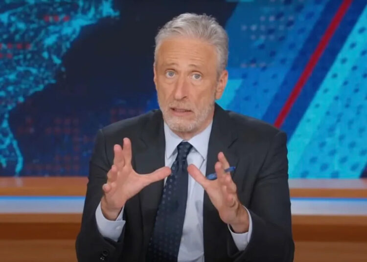Jon Stewart aborda o ABC Return & Disney's 'Tentacles' de Kimmel