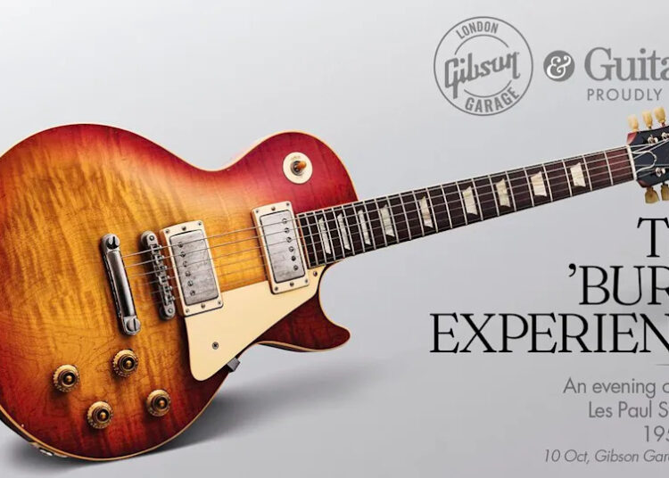 Junte -se ao guitarrista e ao Gibson para uma noite comemorando guitarras 'Santo Graal' com 'The Burst Experience'