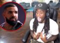 Kai Cenat e Rick Ross assam as novas músicas de Drake, a Internet também