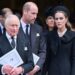 Kate Middleton, foto do rei Charles no funeral real de Katharine