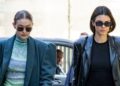 Kendall Jenner e Gigi Hadid ficam aconchegantes ao combinar chapéus de cowboy